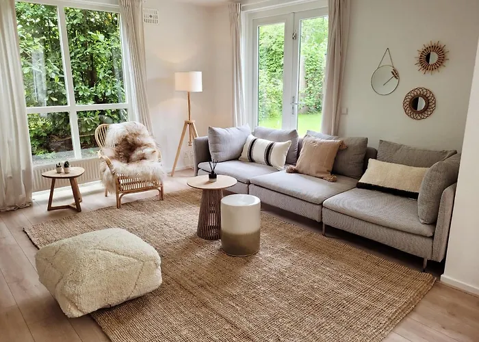 Сasa de vacaciones Scandinavian Wellness Met Hottub & Sauna