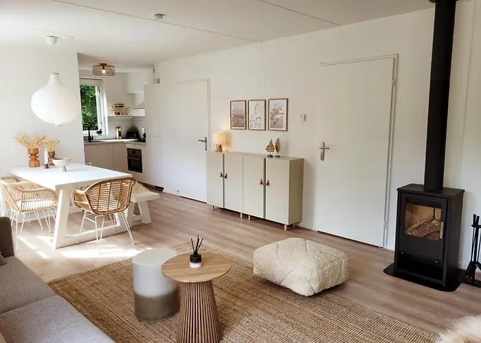 Scandinavian Wellness Met Hottub & Sauna Сasa de vacaciones *