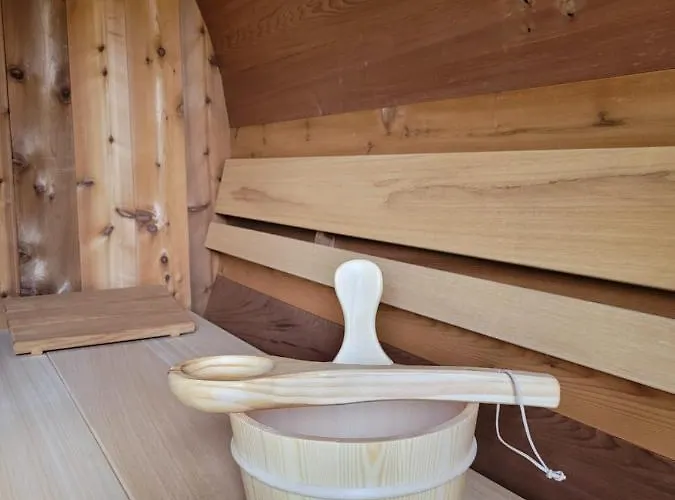 Scandinavian Wellness Met Hottub & Sauna Сasa de vacaciones